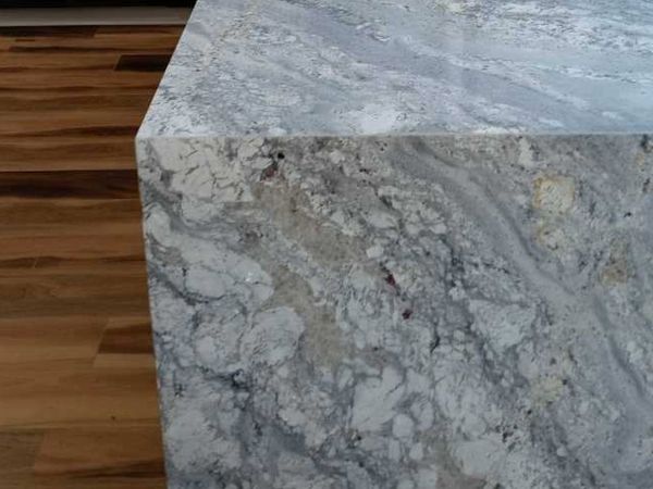 Clarence NY Custom Waterfall Granite Countertops